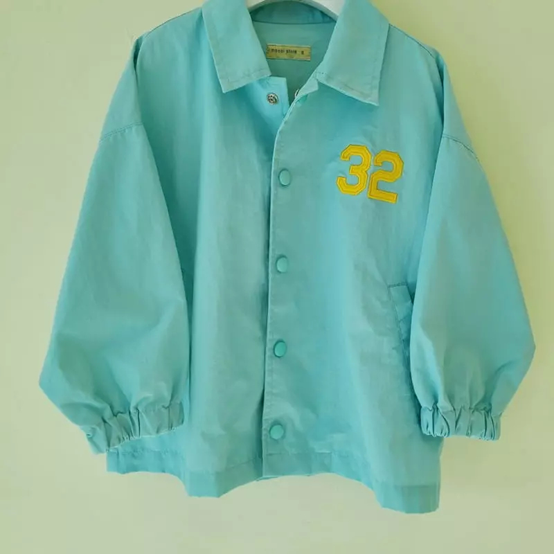 Mooi Store - Korean Children Fashion - #prettylittlegirls - Coach Embroidery Jacket - 10