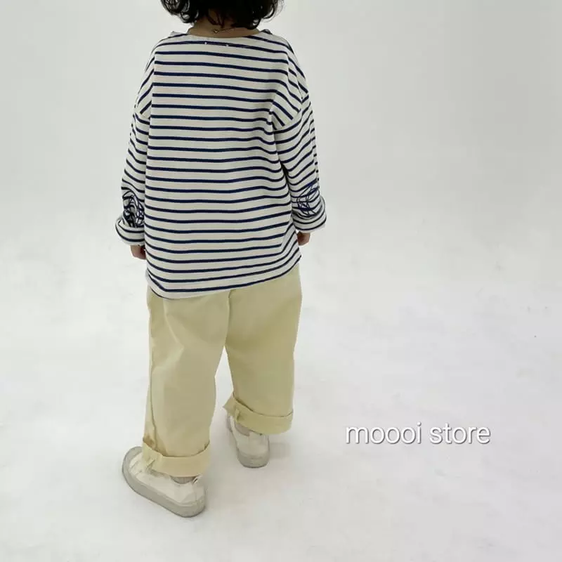 Mooi Store - Korean Children Fashion - #stylishchildhood - 10 Stripes Tee - 6