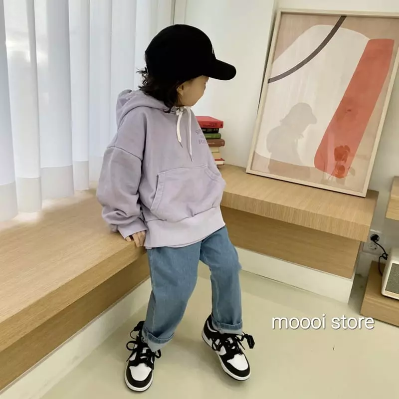 Mooi Store - Korean Children Fashion - #stylishchildhood - Pigment Embroidery Hoody - 9