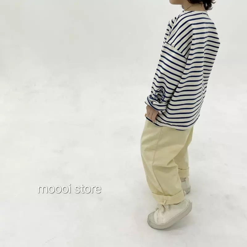 Mooi Store - Korean Children Fashion - #prettylittlegirls - 10 Stripes Tee - 4