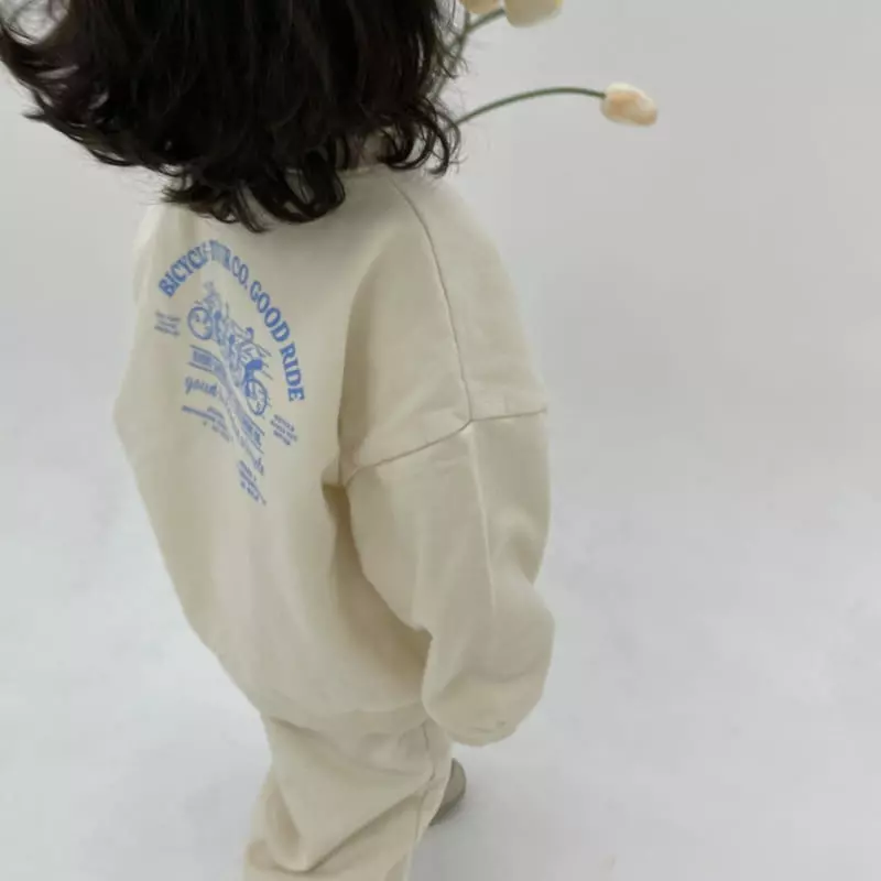 Mooi Store - Korean Children Fashion - #todddlerfashion - Bicycle Sweatshirt