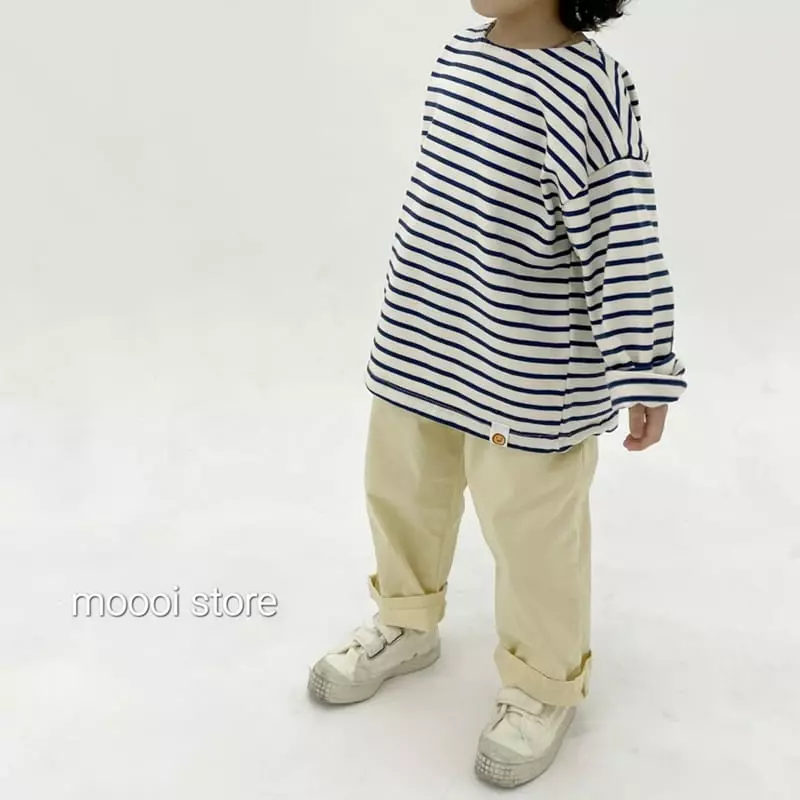 Mooi Store - Korean Children Fashion - #todddlerfashion - Smile Cotton Pants - 10