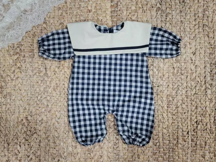 Moran - Korean Baby Fashion - #onlinebabyshop - Lan Sailor Bodysuit - 5