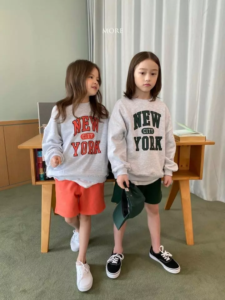 More - Korean Children Fashion - #childofig - Newyork Sweatshirt Bottom Set - 10