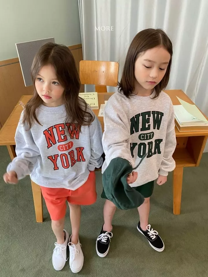 More - Korean Children Fashion - #childofig - Newyork Sweatshirt Bottom Set - 9