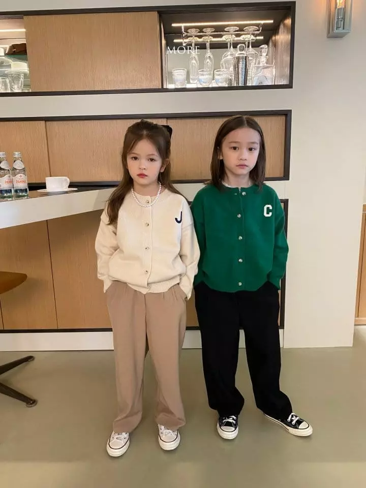 More - Korean Children Fashion - #childrensboutique - Alphabet Cardigan - 10