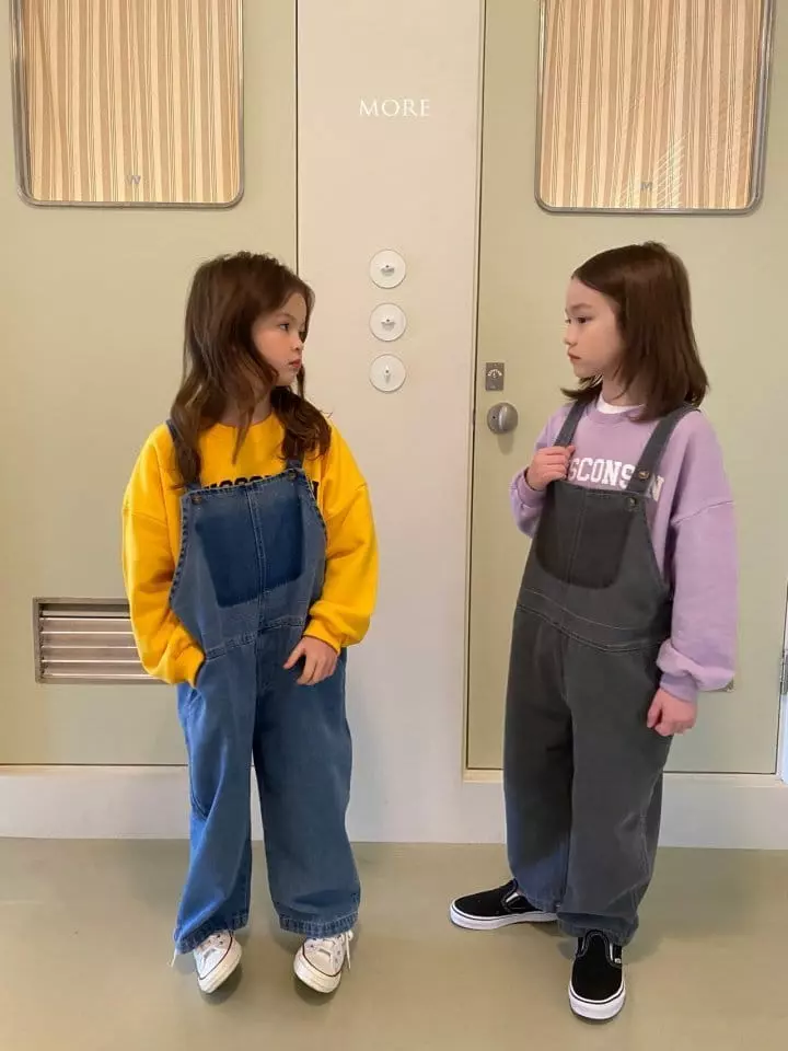 More - Korean Children Fashion - #childrensboutique - Walker Overall Denim - 5