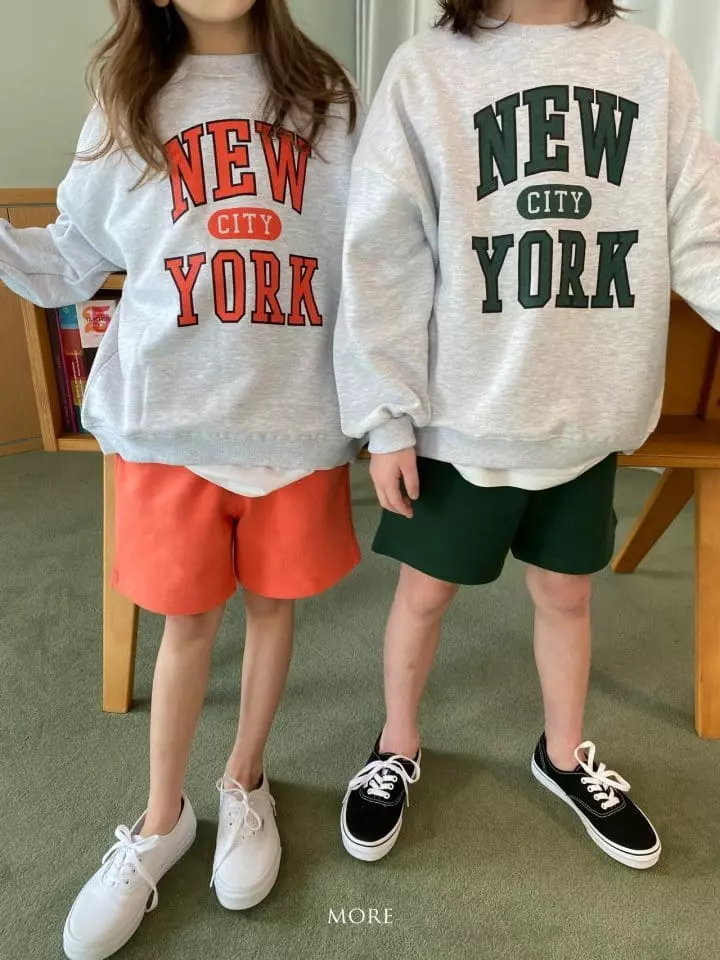 More - Korean Children Fashion - #childrensboutique - Newyork Sweatshirt Bottom Set - 11