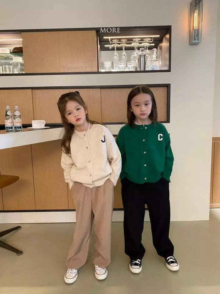 More - Korean Children Fashion - #designkidswear - Alphabet Cardigan - 11
