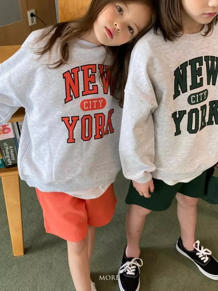 More - Korean Children Fashion - #designkidswear - Newyork Sweatshirt Bottom Set - 12