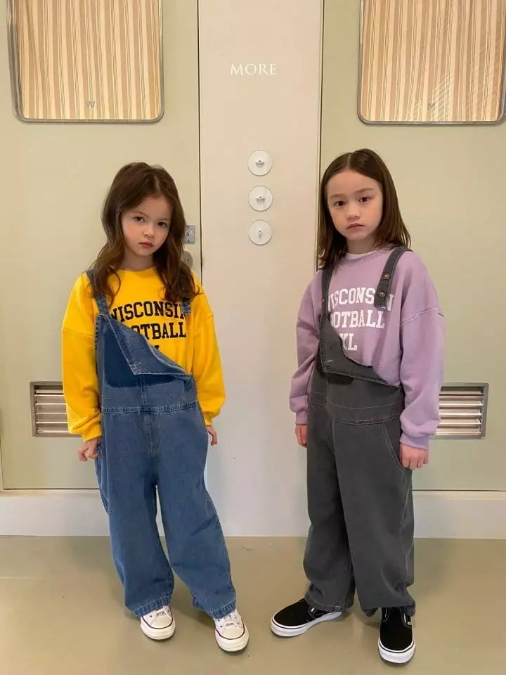 More - Korean Children Fashion - #fashionkids - Walker Overall Denim - 8