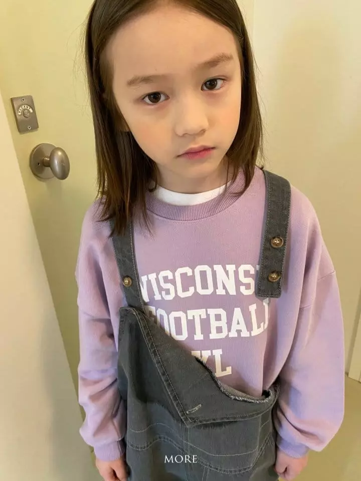 More - Korean Children Fashion - #kidsshorts - Wisconsin Sweatshirt - 8