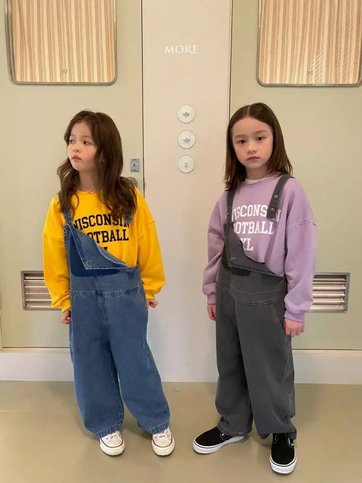 More - Korean Children Fashion - #kidsstore - Walker Overall Denim - 10
