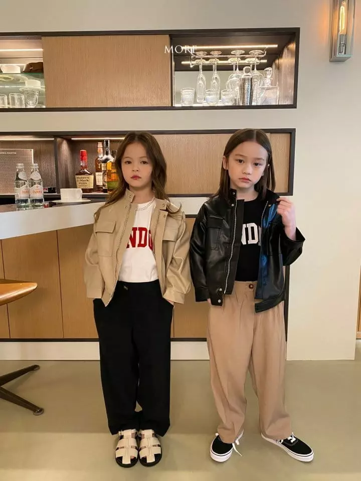 More - Korean Children Fashion - #kidzfashiontrend - Big Pocket Leather Jacket - 3