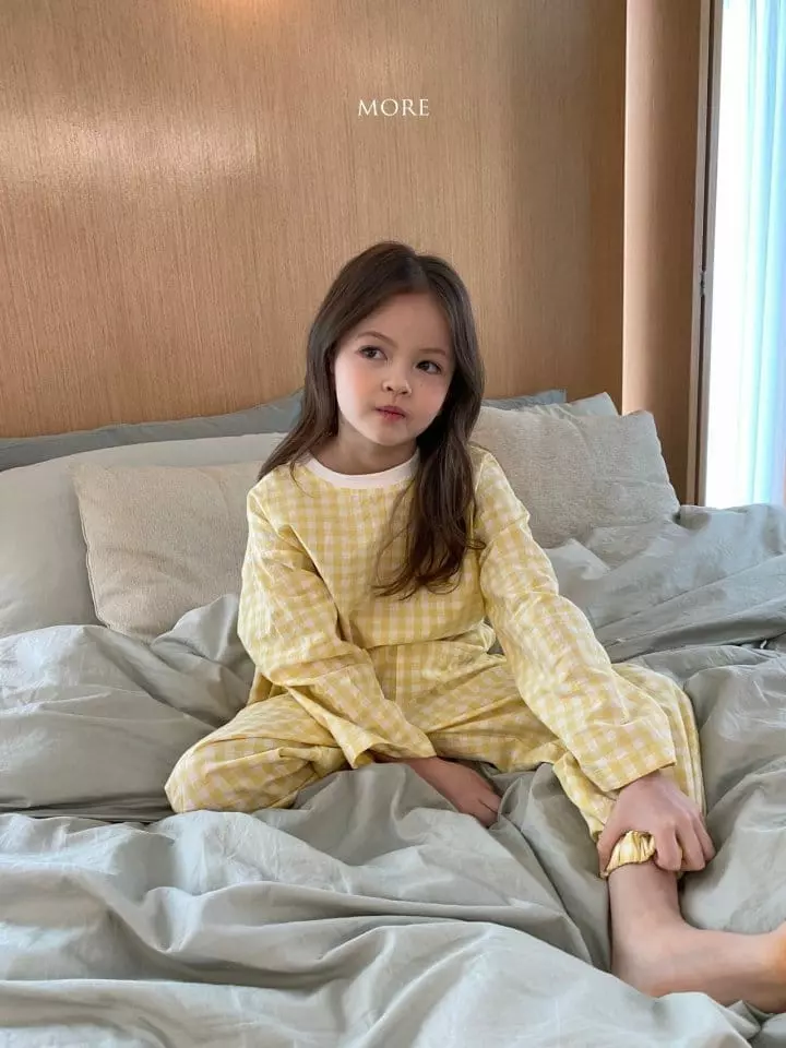 More - Korean Children Fashion - #littlefashionista - Small Check Pajamas - 6