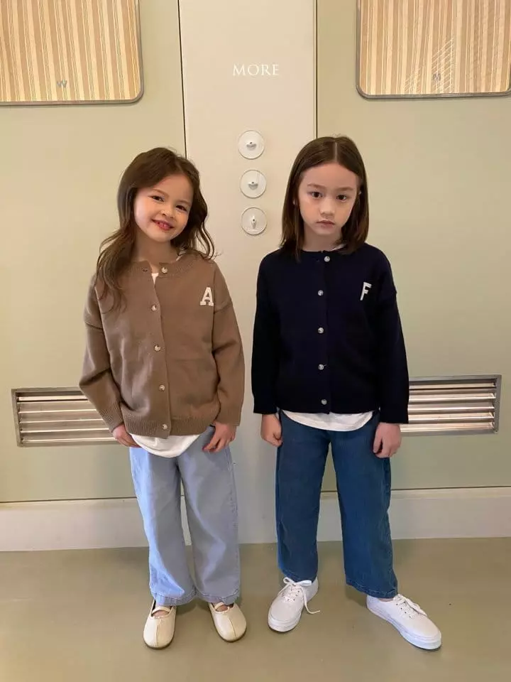 More - Korean Children Fashion - #magicofchildhood - Alphabet Cardigan - 3