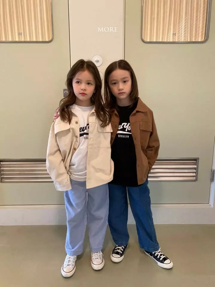 More - Korean Children Fashion - #magicofchildhood - Big Pocket Overfit Shirt - 2