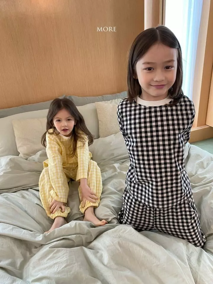 More - Korean Children Fashion - #magicofchildhood - Small Check Pajamas - 7