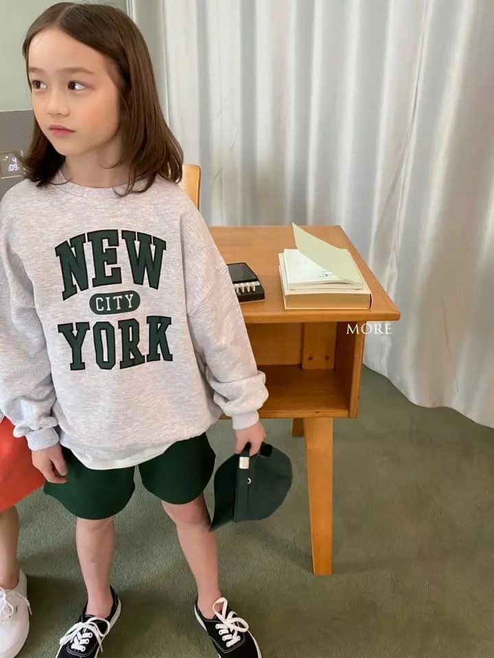 More - Korean Children Fashion - #magicofchildhood - Newyork Sweatshirt Bottom Set - 6