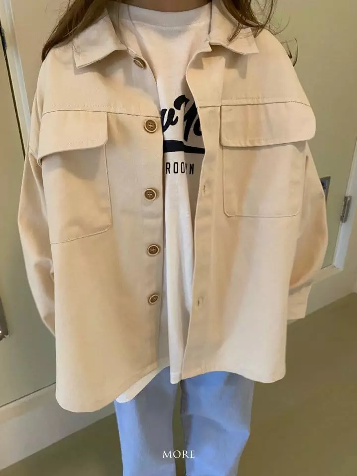 More - Korean Children Fashion - #minifashionista - Big Pocket Overfit Shirt - 3