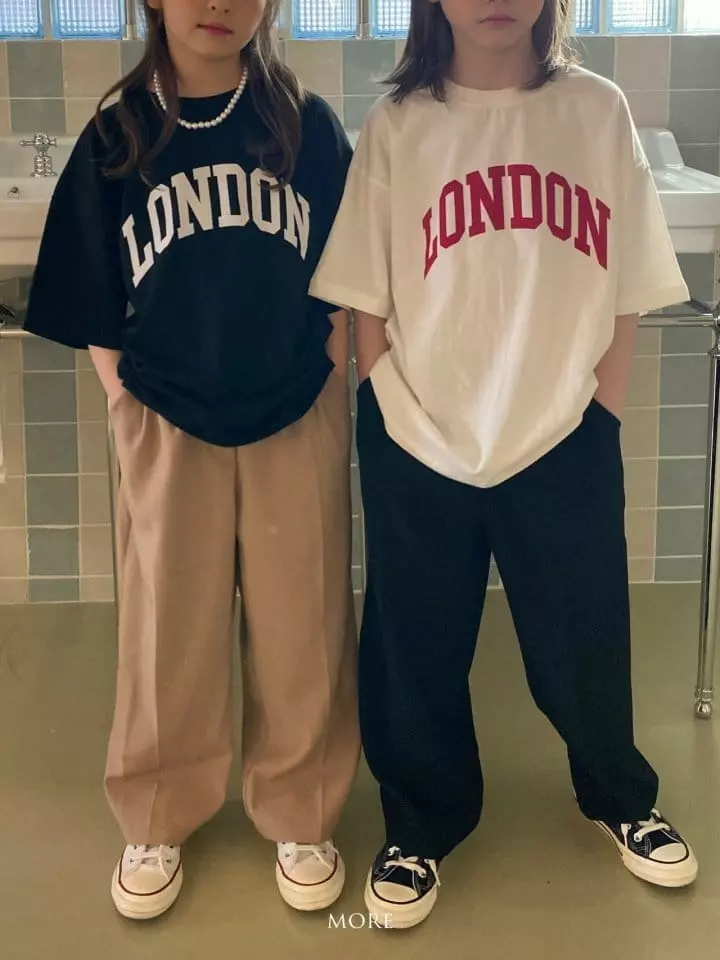 More - Korean Children Fashion - #minifashionista - London Short Sleeves Tee