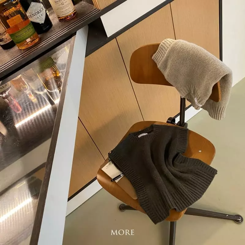 More - Korean Children Fashion - #prettylittlegirls - Big Arm Whole Knit Vest - 9