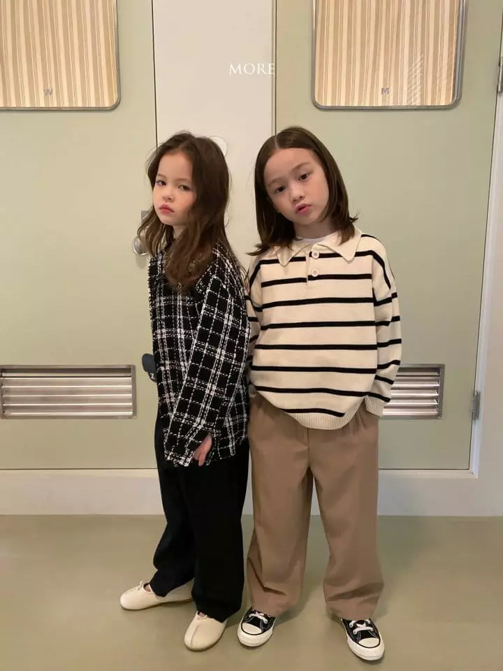 More - Korean Children Fashion - #prettylittlegirls - Stripes Turtlebneck Knit - 7