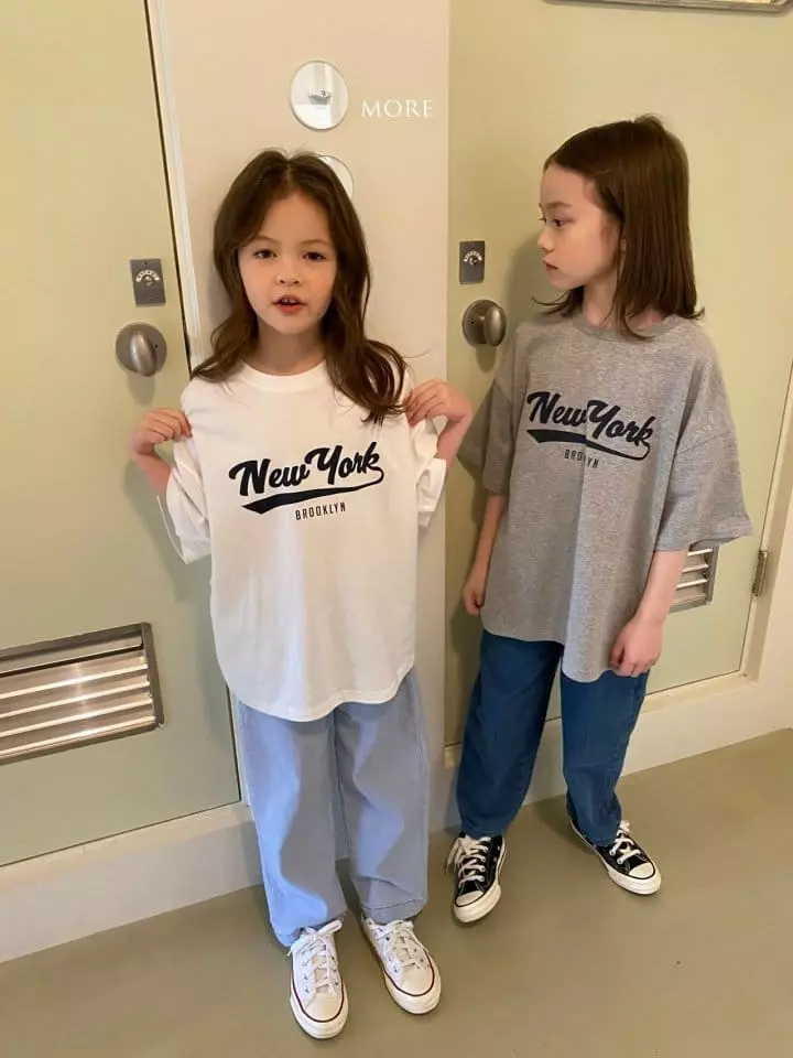 More - Korean Children Fashion - #prettylittlegirls - Newyork Short Sleeves Tee