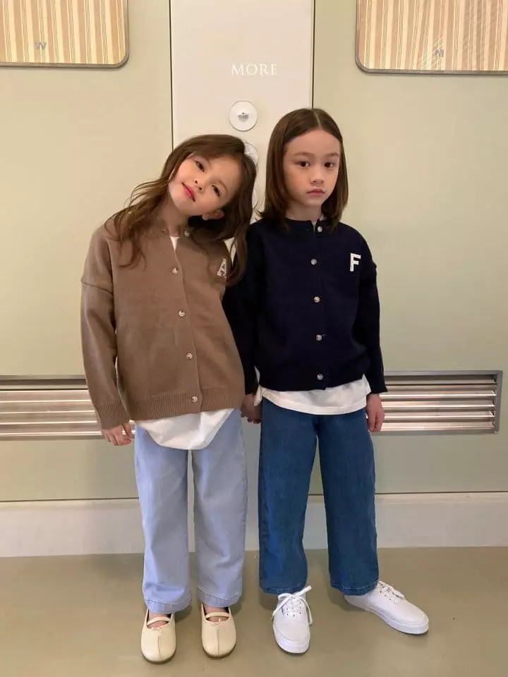 More - Korean Children Fashion - #stylishchildhood - Alphabet Cardigan - 8