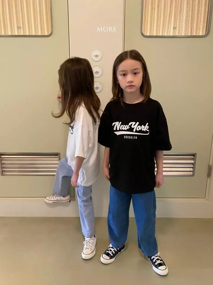 More - Korean Children Fashion - #toddlerclothing - Newyork Short Sleeves Tee - 4