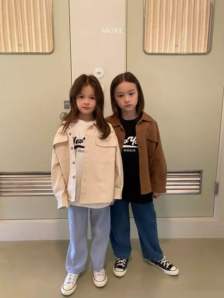 More - Korean Children Fashion - #todddlerfashion - Big Pocket Overfit Shirt - 5