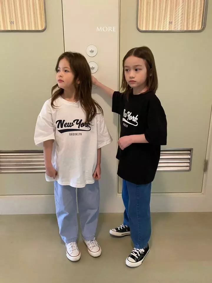 More - Korean Children Fashion - #todddlerfashion - Newyork Short Sleeves Tee - 2
