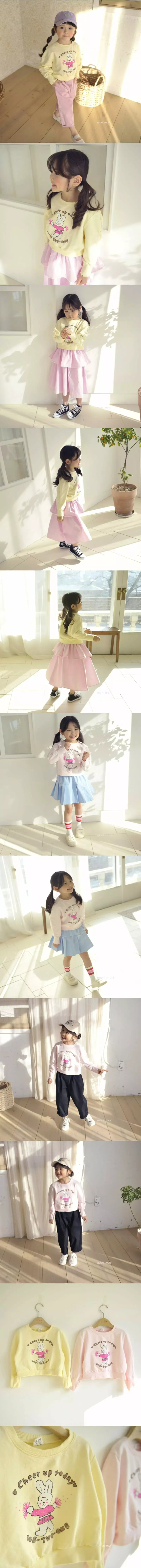 Mori Mori - Korean Children Fashion - #childofig - Cheer Rabbit Tee - 2