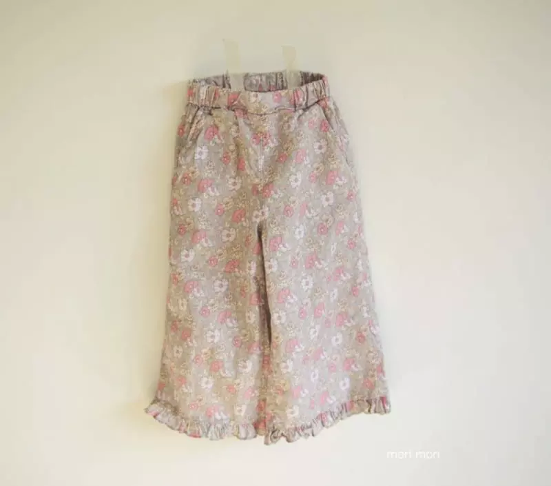 Mori Mori - Korean Children Fashion - #childofig - Flower Pants
