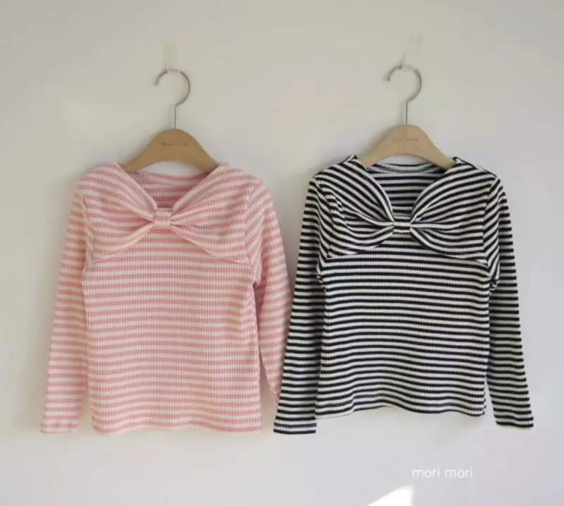 Mori Mori - Korean Children Fashion - #childofig - Ribbon Tee