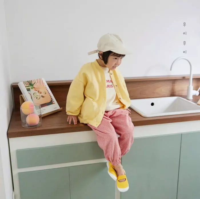 Mui Mui - Korean Children Fashion - #childofig - Lebong Checker Pants - 6