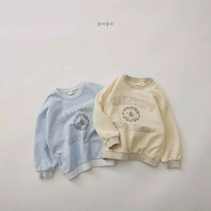 Mui Mui - Korean Children Fashion - #designkidswear - Major Color Sweatshirt - 7