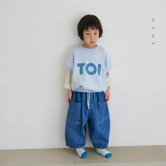 Mui Mui - Korean Children Fashion - #designkidswear - Balloon Pocket Jeans - 2