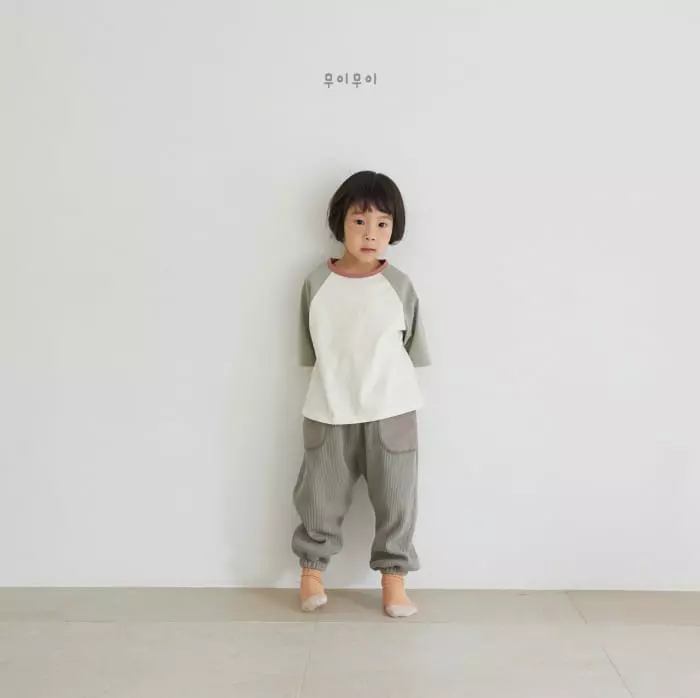 Mui Mui - Korean Children Fashion - #discoveringself - Spring Raglan Tee