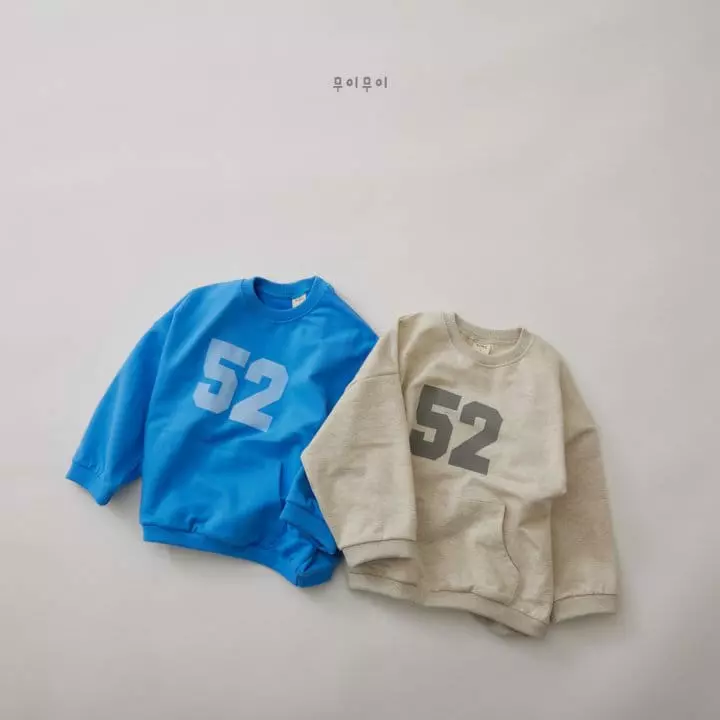 Mui Mui - Korean Children Fashion - #kidsshorts - Numbering Sweatshirt - 12