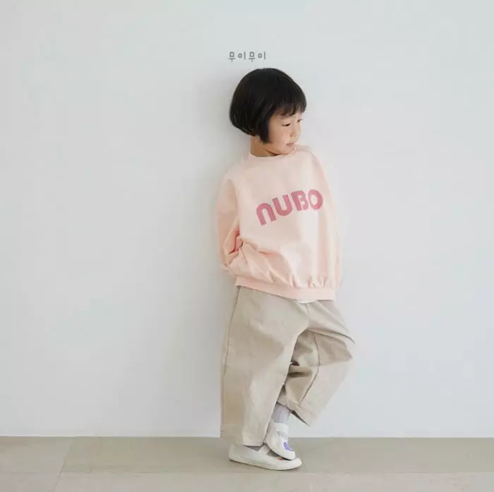 Mui Mui - Korean Children Fashion - #kidsshorts - Nubona Raglan Sweatshirt - 6