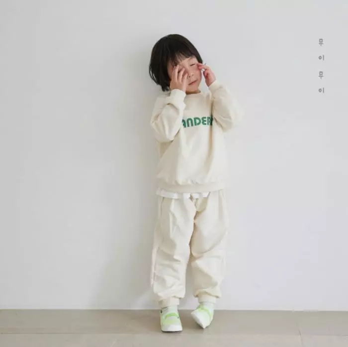 Mui Mui - Korean Children Fashion - #minifashionista - Wandeder Top Bottom Set - 3