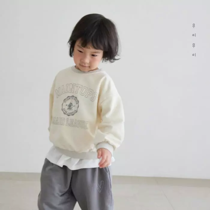Mui Mui - Korean Children Fashion - #prettylittlegirls - Major Color Sweatshirt