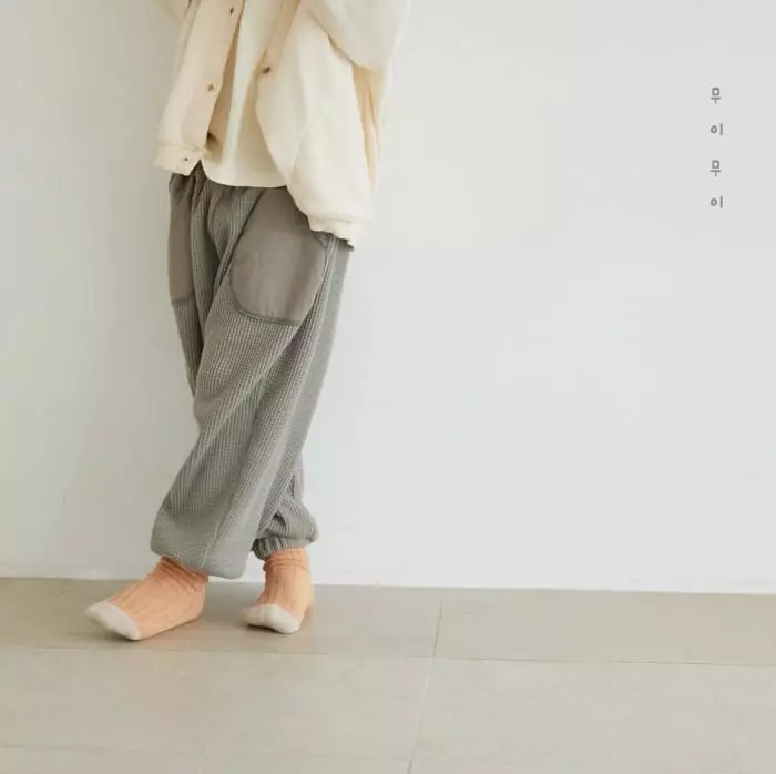 Mui Mui - Korean Children Fashion - #prettylittlegirls - Croiffle Jogger Pants - 6
