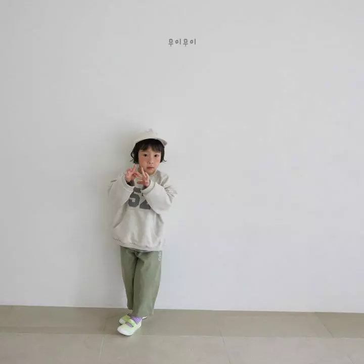 Mui Mui - Korean Children Fashion - #stylishchildhood - Numbering Sweatshirt - 6