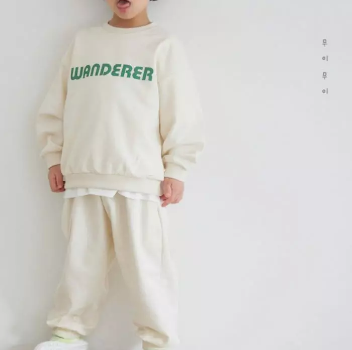 Mui Mui - Korean Children Fashion - #todddlerfashion - Wandeder Top Bottom Set - 5