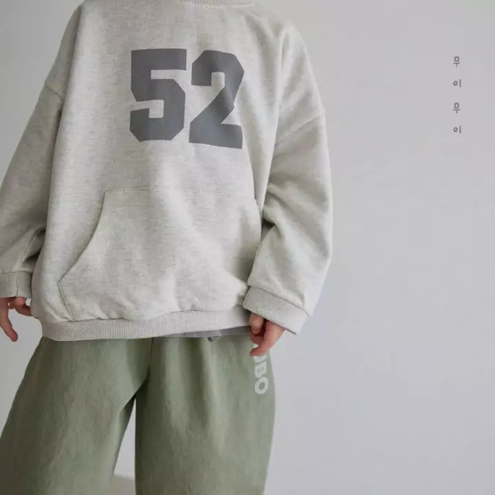 Mui Mui - Korean Children Fashion - #prettylittlegirls - Numbering Sweatshirt - 4
