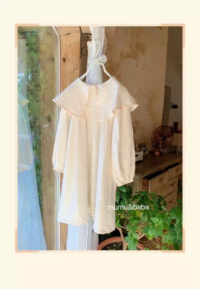 Mumunbaba - Korean Children Fashion - #Kfashion4kids - Big Sailor One-piece - 3