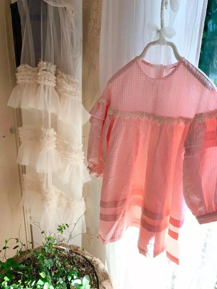 Mumunbaba - Korean Children Fashion - #Kfashion4kids - Check Girl One-piece - 2