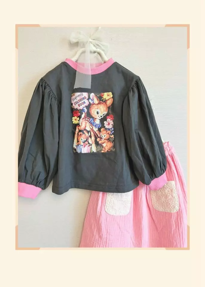 Mumunbaba - Korean Children Fashion - #designkidswear - Deer Tee